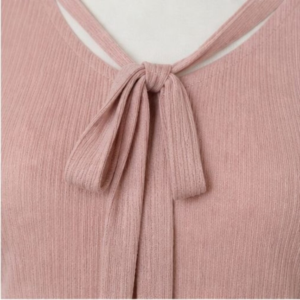 Blush Button Blouse - Picture 4 of 6